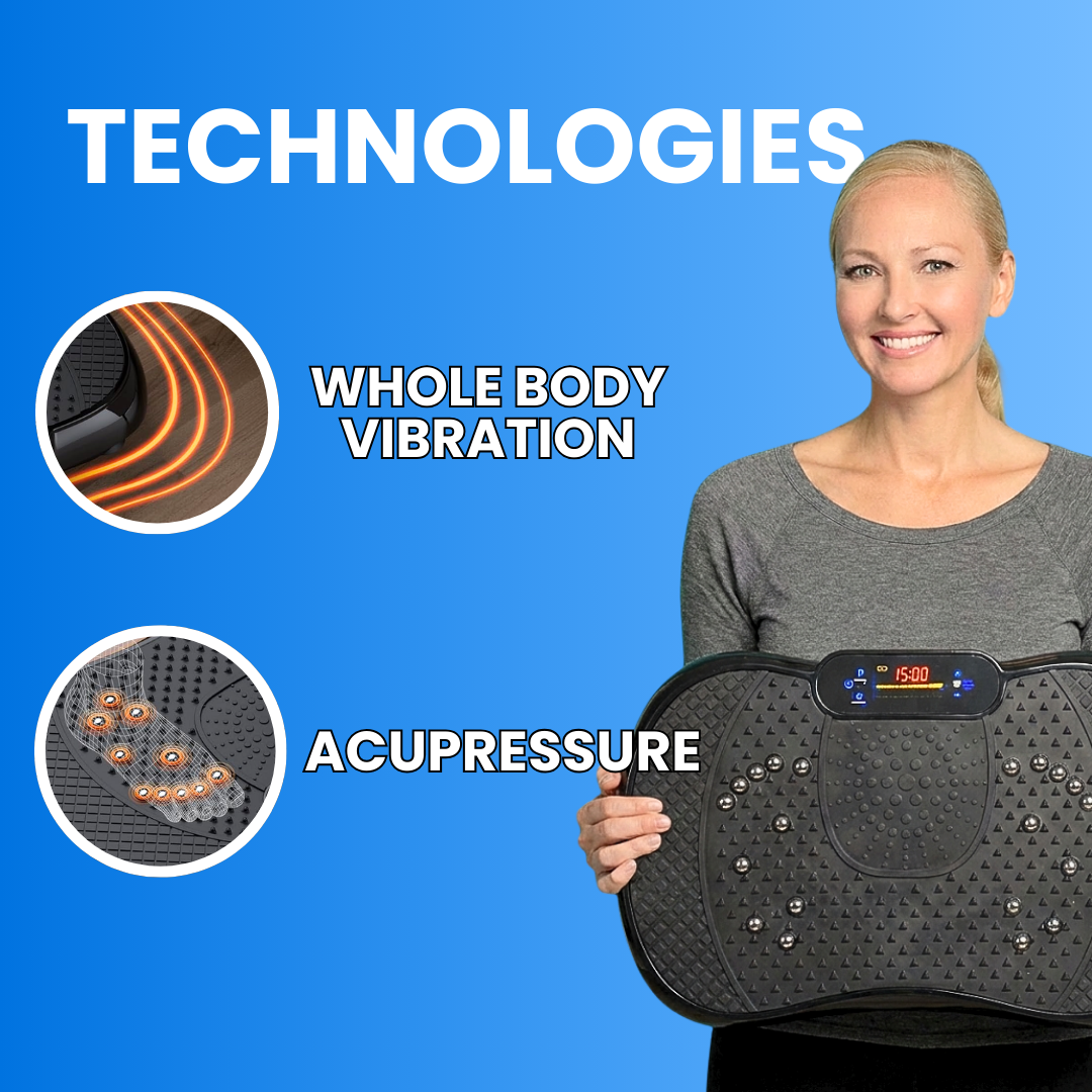 VibratingWell™ Harmonic Vibration Plate for Neuropathy, Foot & Leg Discomfort