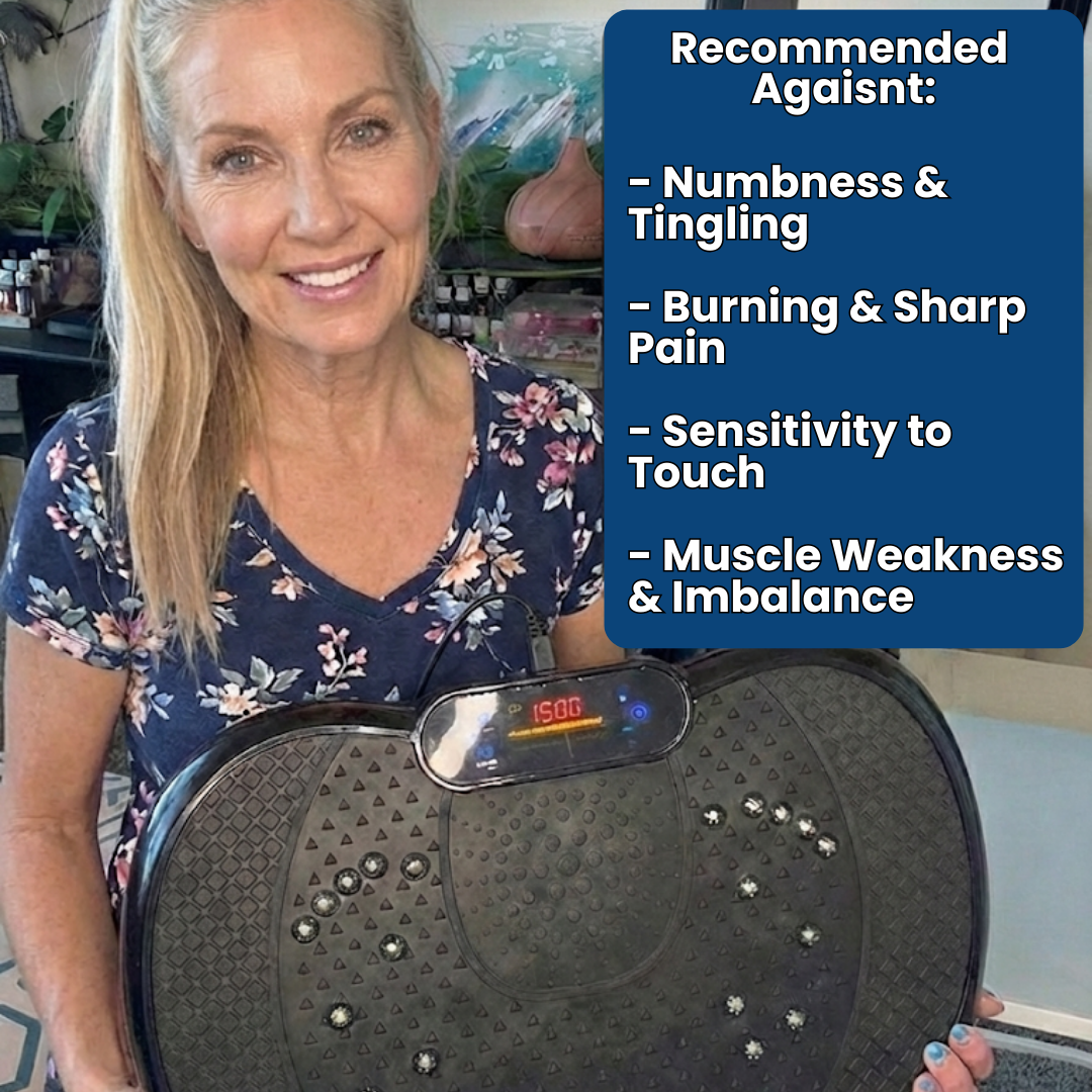 VibratingWell™ Harmonic Vibration Plate for Neuropathy, Foot & Leg Discomfort