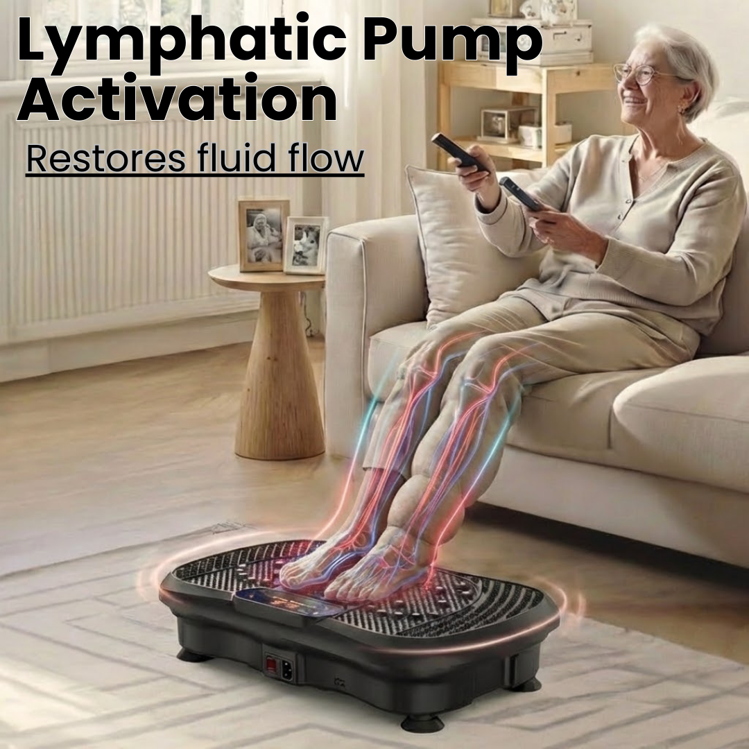 VibratingWell™ Harmonic Vibration Plate for Edema, Whole Body Discomfort and Swelling
