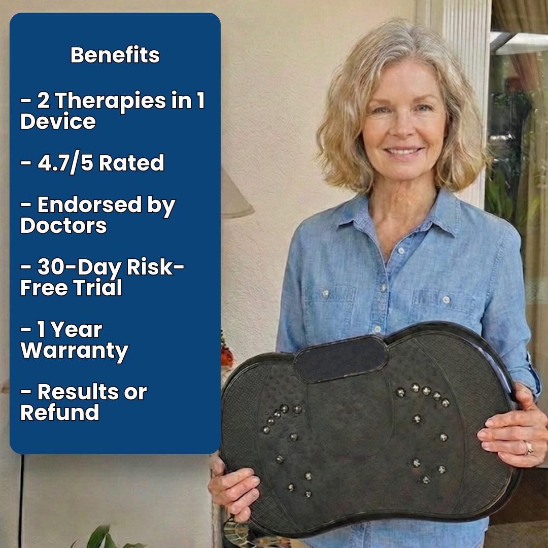 VibratingWell™ Harmonic Vibration Plate for Edema, Whole Body Discomfort and Swelling
